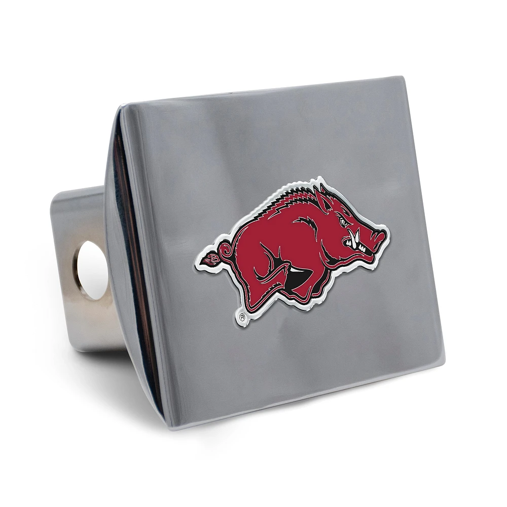 WinCraft Arkansas Razorbacks Premium Metal Hitch Cover