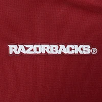 Women's Pro Standard Cardinal Arkansas Razorbacks Game Day Sequin Full-Zip Hooded Jacket