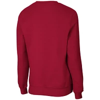 Women's Colosseum Cardinal Arkansas Razorbacks Campanile Pullover Sweatshirt