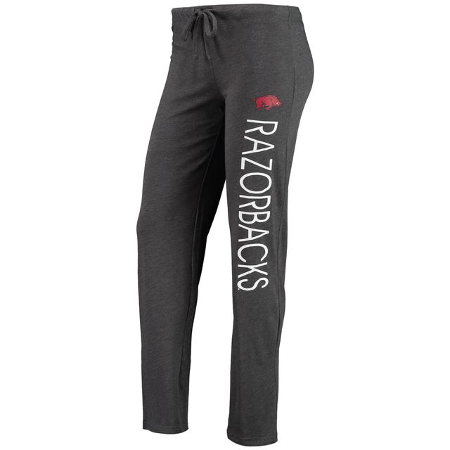 Concepts Sport Charcoal/Cardinal Arkansas Razorbacks Ensemble de nuit avec débardeur et pantalon