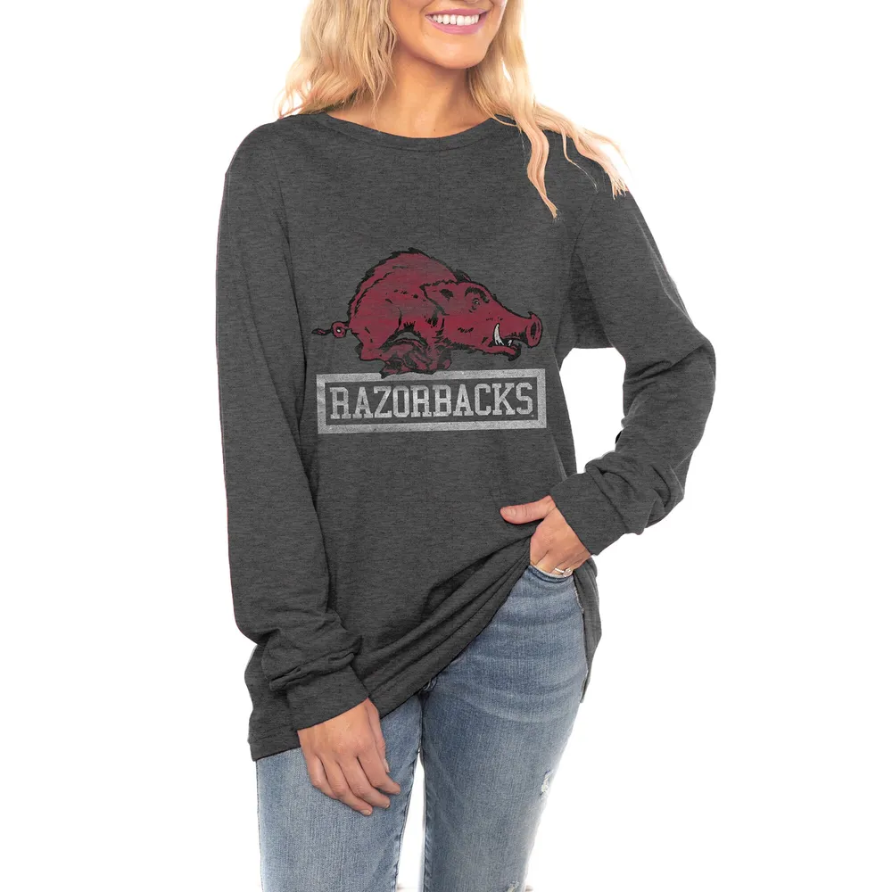 Women's Gameday Couture White Nebraska Huskers Wild Side Perfect Crewneck Pullover Sweatshirt Size: Small