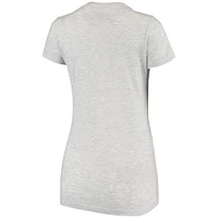 Women's Original Retro Brand Gray Arkansas Razorbacks Tri-Blend T-Shirt