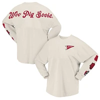 Women's Spirit Jersey Natural Arkansas Razorbacks Local Long Sleeve T-Shirt