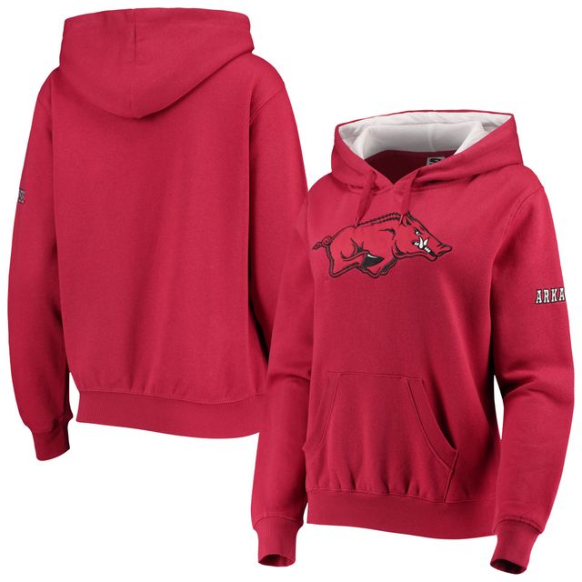 Sweat à capuche Stadium Athletic Cardinal Arkansas Razorbacks pour femme