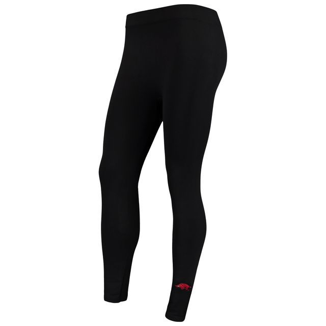 Legging polaire Arkansas Razorbacks ZooZatz pour femme, noir