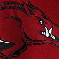 Chandail à capuchon avec grand logo Razorbacks Cardinal Arkansas pour Junior