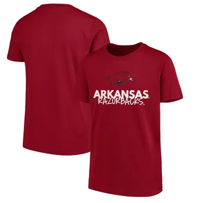 Arkansas Razorbacks Youth Crew Neck T-Shirt - Cardinal