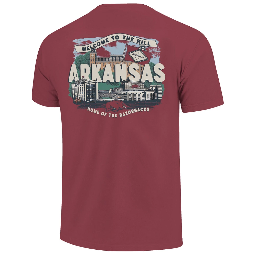 Youth  Cardinal Arkansas Razorbacks Local Campus Scene T-Shirt