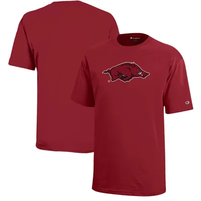 Arkansas Razorbacks Champion Youth Jersey T-Shirt - Cardinal