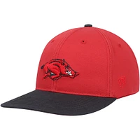 Casquette Snapback Maverick Cardinal Arkansas Razorbacks Top of the World pour jeunes