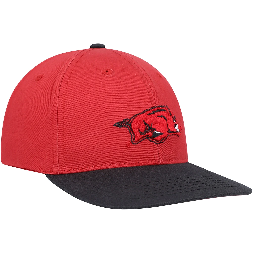 Casquette Snapback Maverick Cardinal Arkansas Razorbacks Top of the World pour jeunes