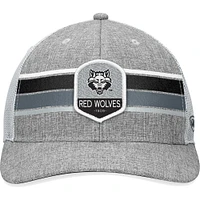 Men's Top of the World Heather Gray Arkansas Razorbacks Essential Trucker Adjustable Hat