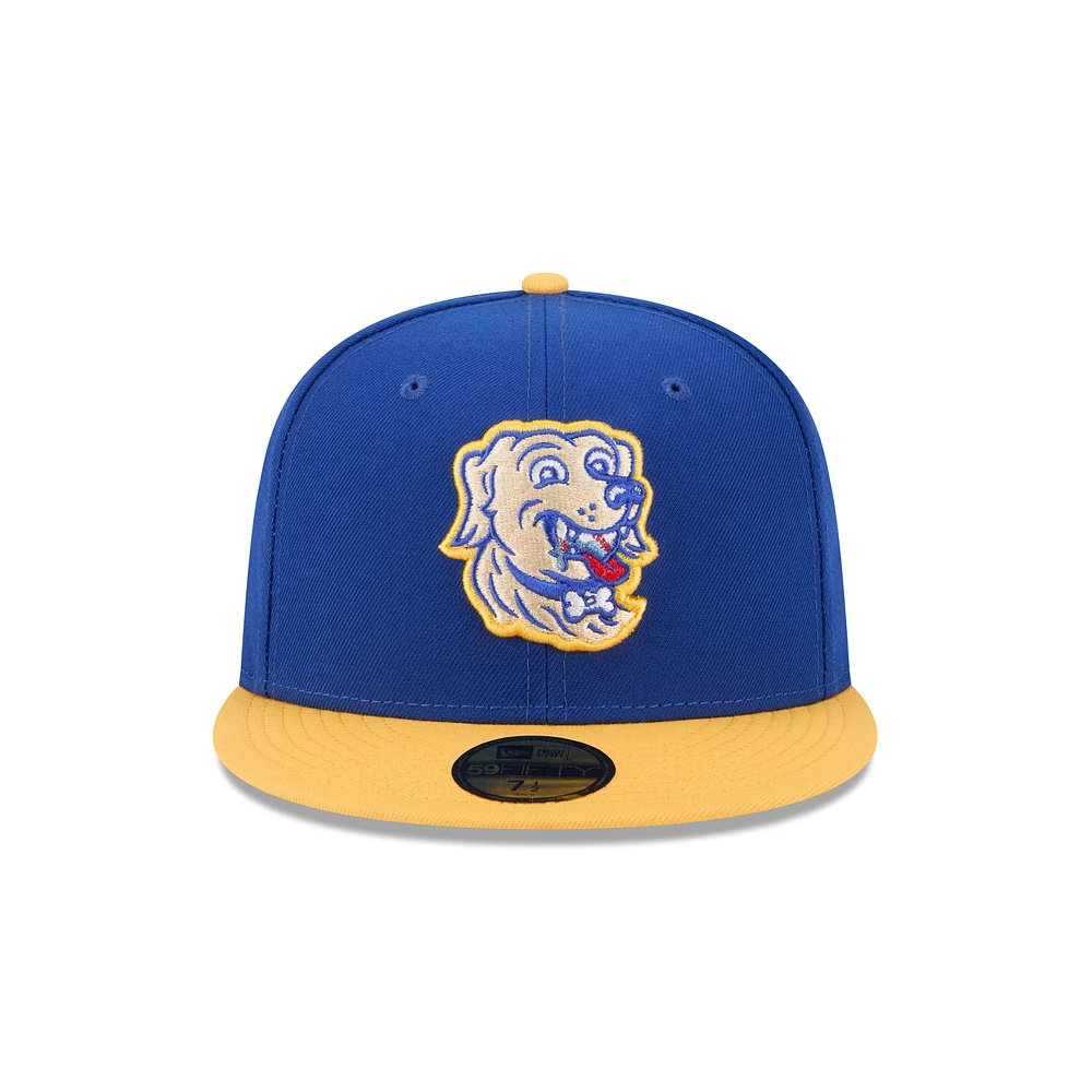 Men's New Era  Blue Arkansas Travelers Theme Nights 59FIFTY Fitted Hat