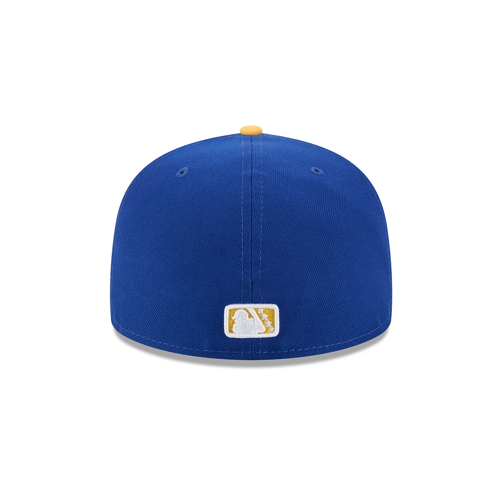 Men's New Era  Blue Arkansas Travelers Theme Nights 59FIFTY Fitted Hat