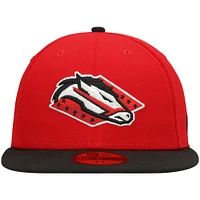 Men's New Era Red Arkansas Travelers Authentic Collection Team Alternate 59FIFTY Fitted Hat