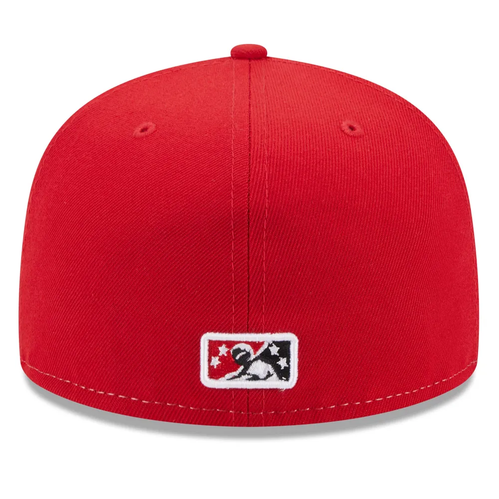 Casquette ajustée New Era Arkansas Travelers Authentic Collection avec logo alternatif 59FIFTY pour homme, blanc