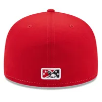 Casquette ajustée New Era Arkansas Travelers Authentic Collection avec logo alternatif 59FIFTY pour homme, blanc