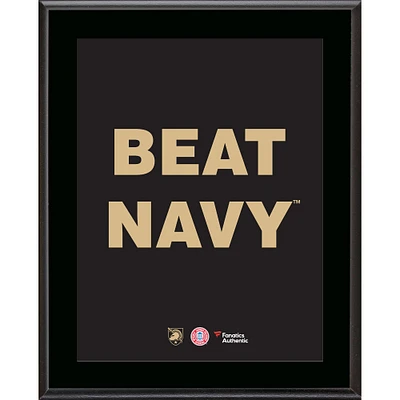 Army Black Knights 2015 Beat Navy 10.5" x 13" Sublimated Plaque