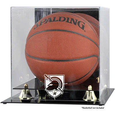 Vitrine de basket-ball Army Black Knights Golden Classic (logo 2015 à aujourd'hui) avec dos miroir