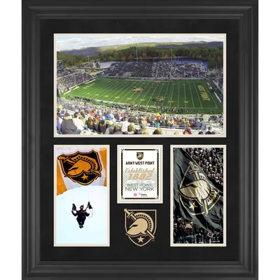 Army Black Knights Fanatics Authentic Michie Stadium Framed 20" x 24" 3-Opening Collage