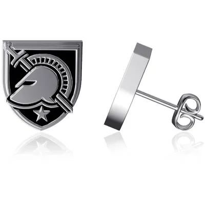 Army Black Knights Dayna Designs Enamel Post Earrings