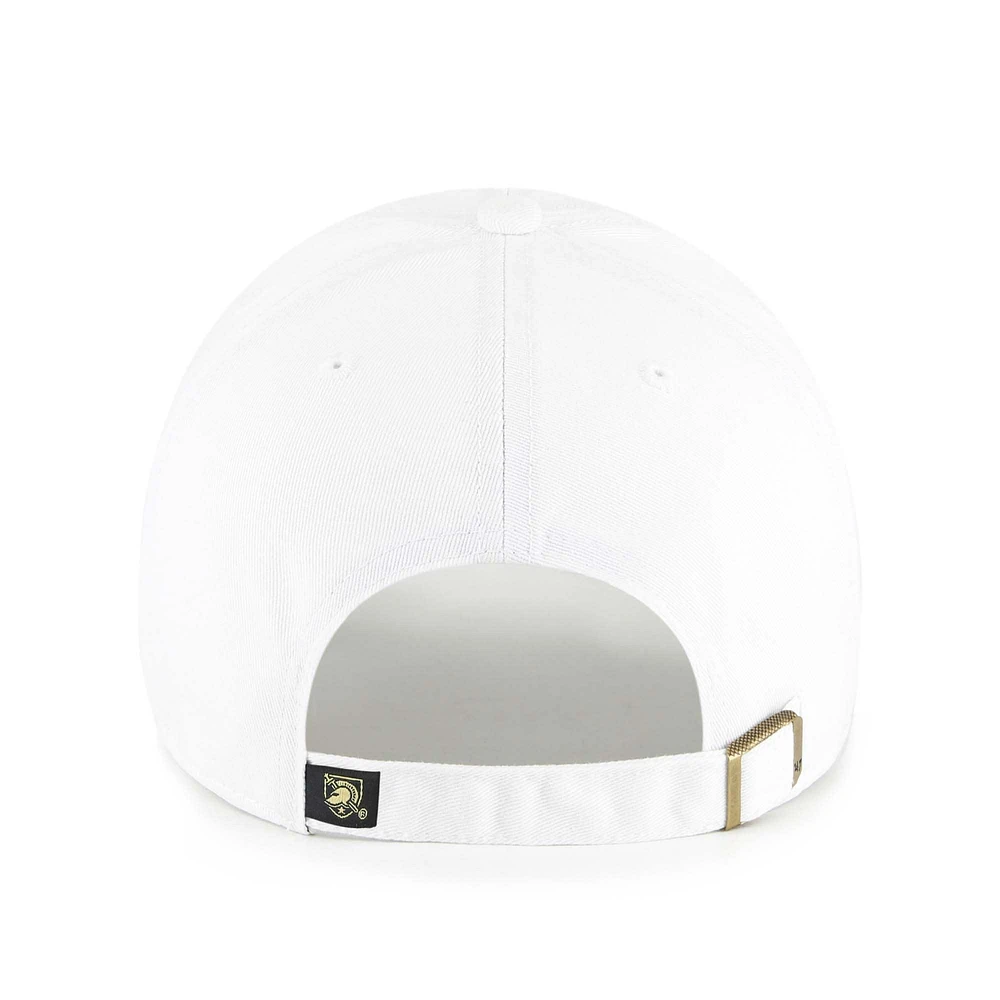 Men's '47 White Army Black Knights Clean Up Adjustable Hat