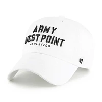 Men's '47 White Army Black Knights Clean Up Adjustable Hat