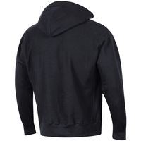 Men's Champion Black Army Knights Team Arch Reverse Weave Pullover Hoodie