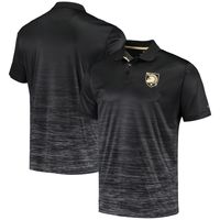 Men's Colosseum Black Army Knights Marshall Polo