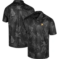 Polo d'équipe Colosseum Black Army Knights Palms pour homme