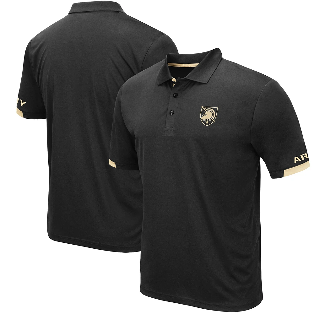 Colosseum Black Army Knights Polo léger Santry pour homme