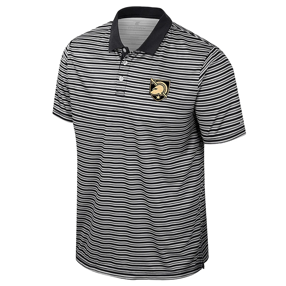 Polo rayé Colosseum Black Army Knights pour homme