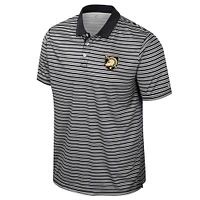 Polo rayé Colosseum Black Army Knights pour homme