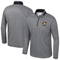 Haut rayé à glissière quart de tour Colosseum Black Army Knights pour homme