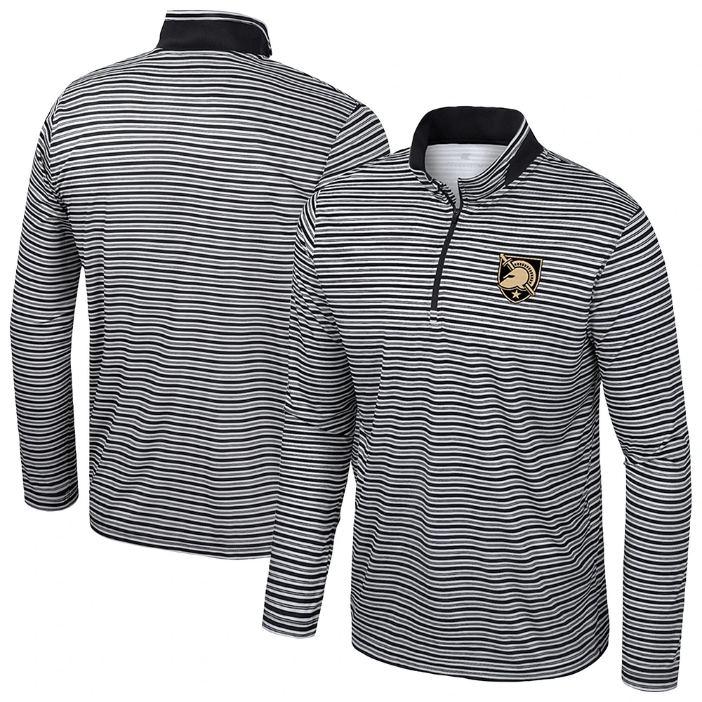 Haut rayé à glissière quart de tour Colosseum Black Army Knights pour homme