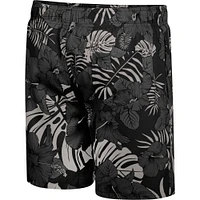 Men's Colosseum Black Army Knights The Dude Swim Shorts