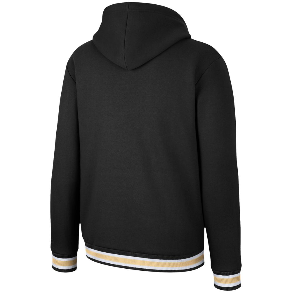 Men's Colosseum Black Army Knights Varsity Arch Pullover Hoodie