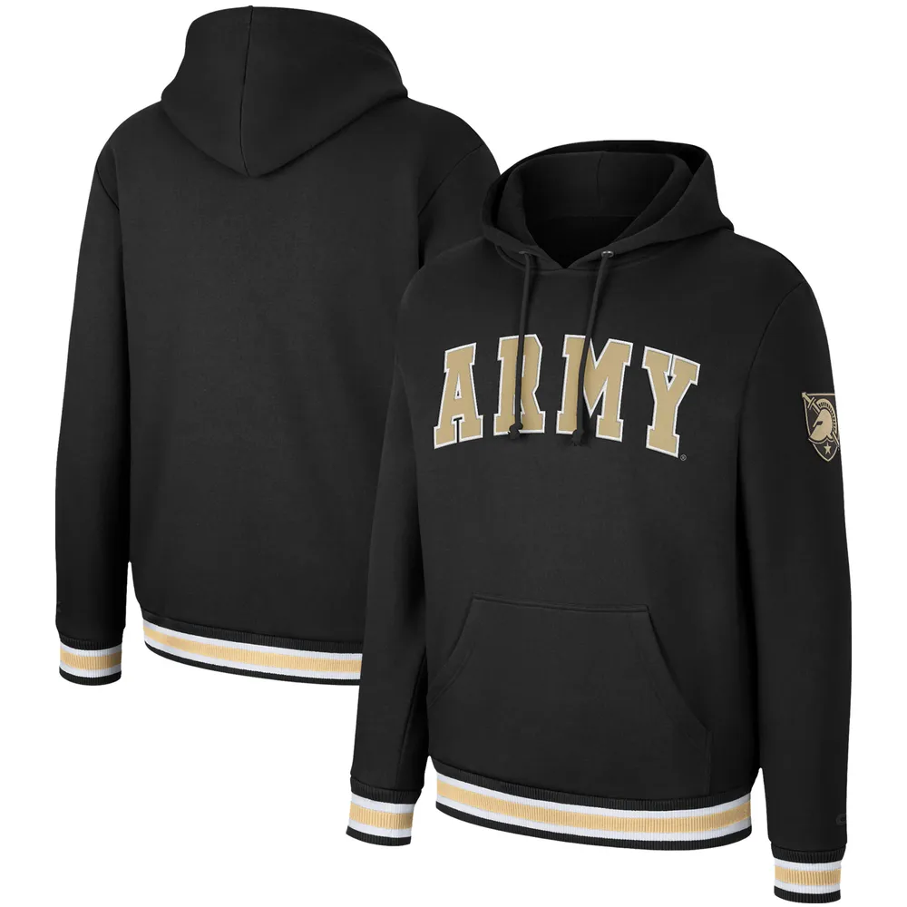 Sweat à capuche Colosseum Black Army Knights Varsity Arch pour homme