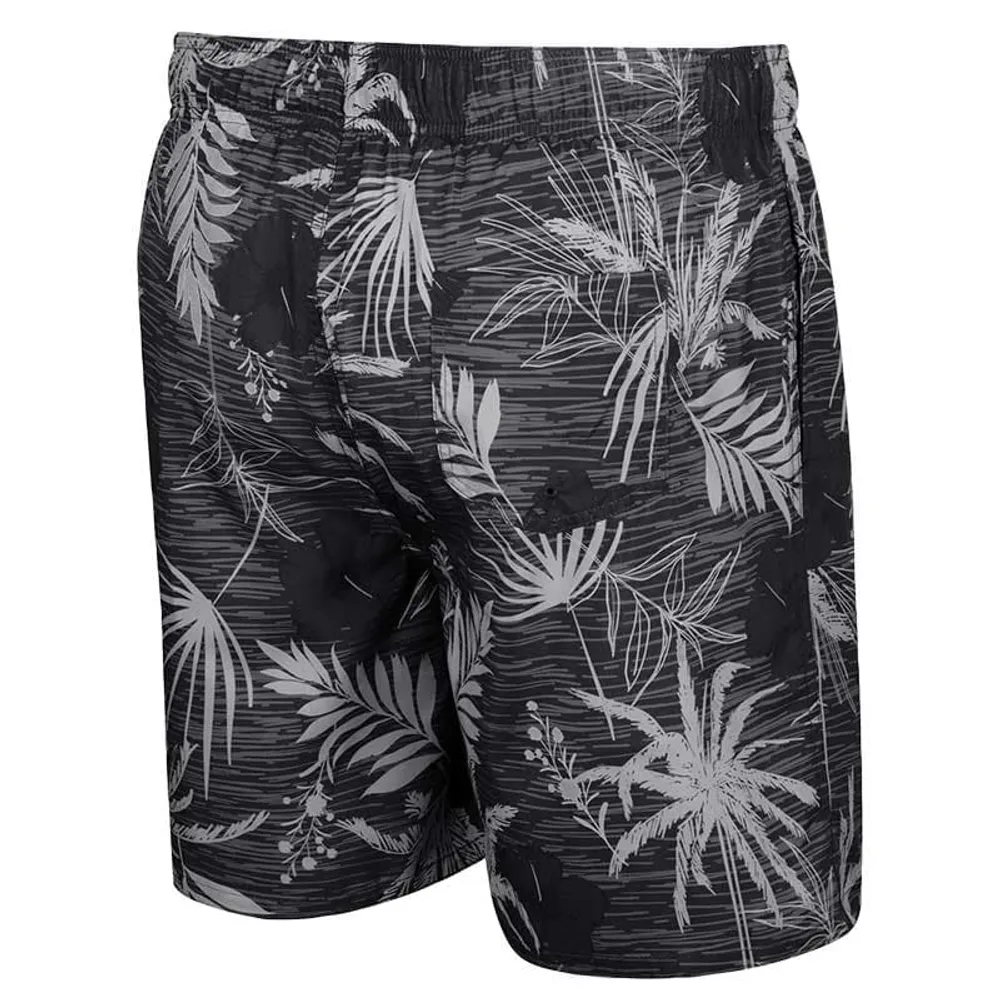 Men's Colosseum Black Army Knights What Else is New Swim Shorts