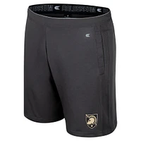 Men's Colosseum Charcoal Army Black Knights Forget Shorts