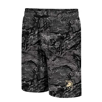 Men's Colosseum Charcoal Army Black Knights Realtree Aspect Ohana Swim Shorts