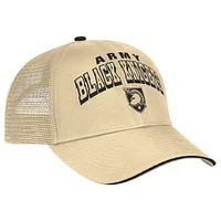 Chapeau réglable Colosseum Gold Army Black Knights Wyatt pour hommes