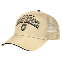 Men's Colosseum Gold Army Black Knights Wyatt Adjustable Hat