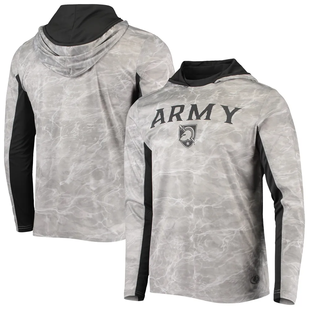 Lids Army Black Knights Colosseum Mossy Oak SPF 50 Performance Long Sleeve  Hoodie T-Shirt - White