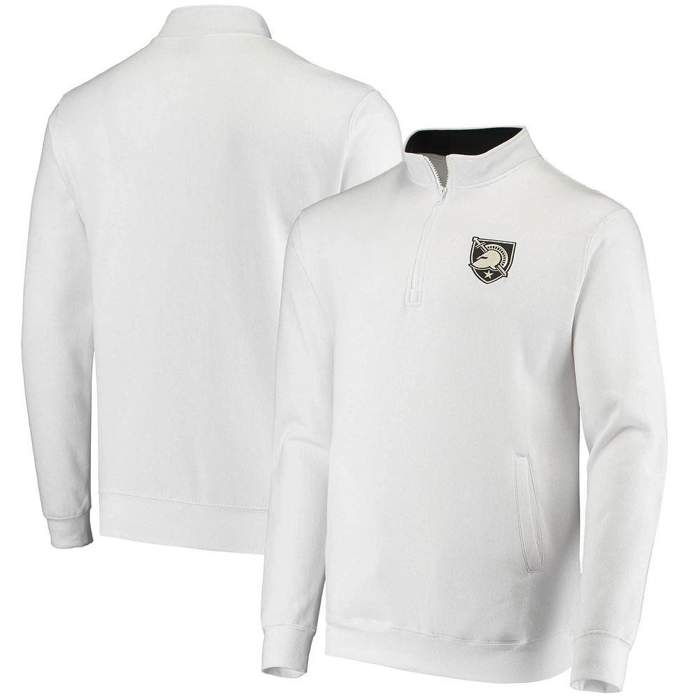 Veste Colosseum White Army Black Knights Tortugas Logo Quarter-Zip pour homme