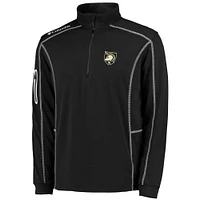 Veste Columbia Golf Black Army Knights Shotgun Omni-Wick Quarter-Zip pour homme