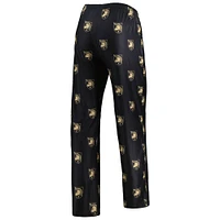 Concepts Sport Black Army Knights Logo Flagship Pantalon à imprimé intégral