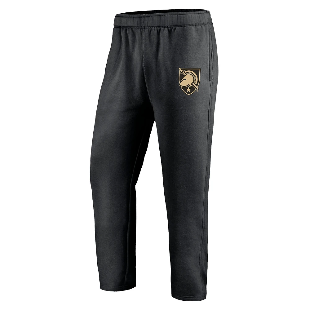 Men's Fanatics Black Army Knights School Logo Sweatpants