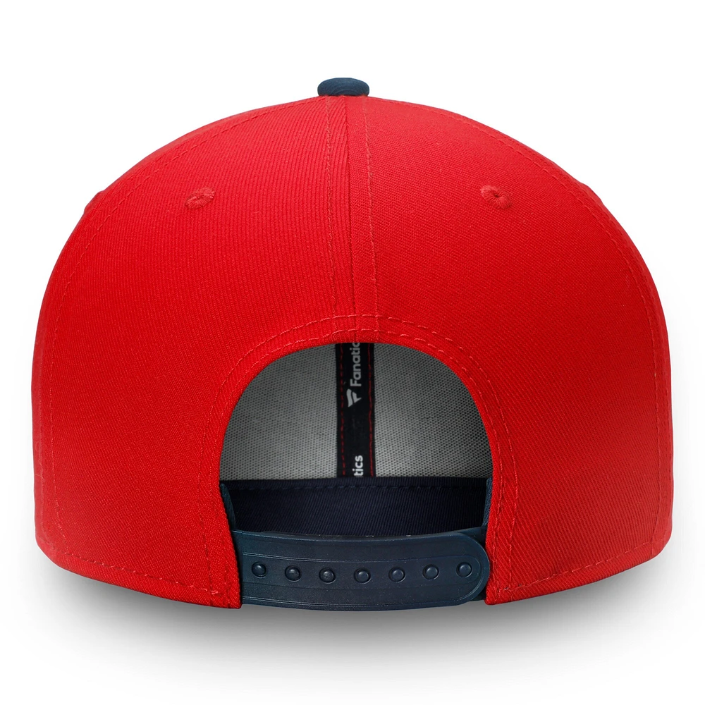 Casquette Snapback réglable Fanatics Navy/Red Army Black Knights vs. Navy Midshipmen Americana pour hommes