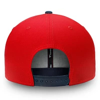 Casquette Snapback réglable Fanatics Navy/Red Army Black Knights vs. Navy Midshipmen Americana pour hommes